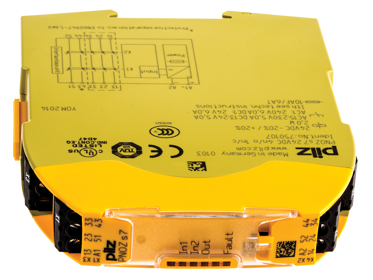 Pilz PNOZsigma Series Output Module, 5 Outputs, 24V dc, 4 NO/1 NC