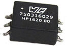 750316029 Wurth Elektronik 5 V 1 Output Surface PCB Transformer, UL6681CSA6681, CSA, IEC6681, ASNZS668.1 and J6681, RoHS, Free
