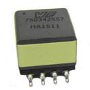 750342557 Wurth Elektronik 15 V 1 Output Surface PCB Transformer, UL6681CSA6681, IEC6681, cULus Approva, IEC606641, Free JEDEC