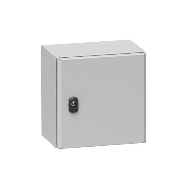 Spacial S3D IP66 Wall Box, Steel, Grey, 300 x 300 x 150mm