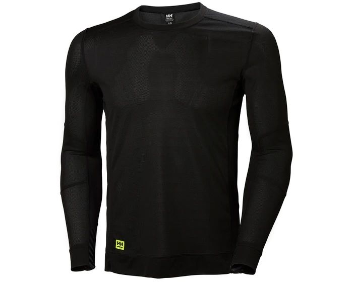 Helly Hansen Black Polypropylene Thermal Shirt, 3XL