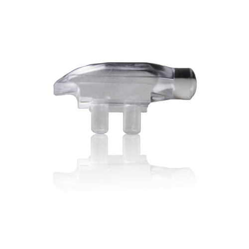 7511A85 VCC Side Right Angle Rigid LED Light Pipe, Clear, 3 mm LED Included included