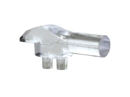 7513D2-L VCC Through Hole Right Angle Rigid LED Light Pipe Clear LED Included included