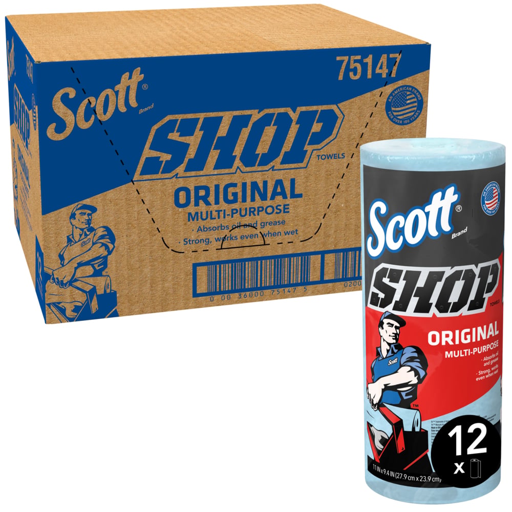 SCOTT Scott Roll Hand Towels, 239 x 107 mm, 1 Ply, 660 Sheets