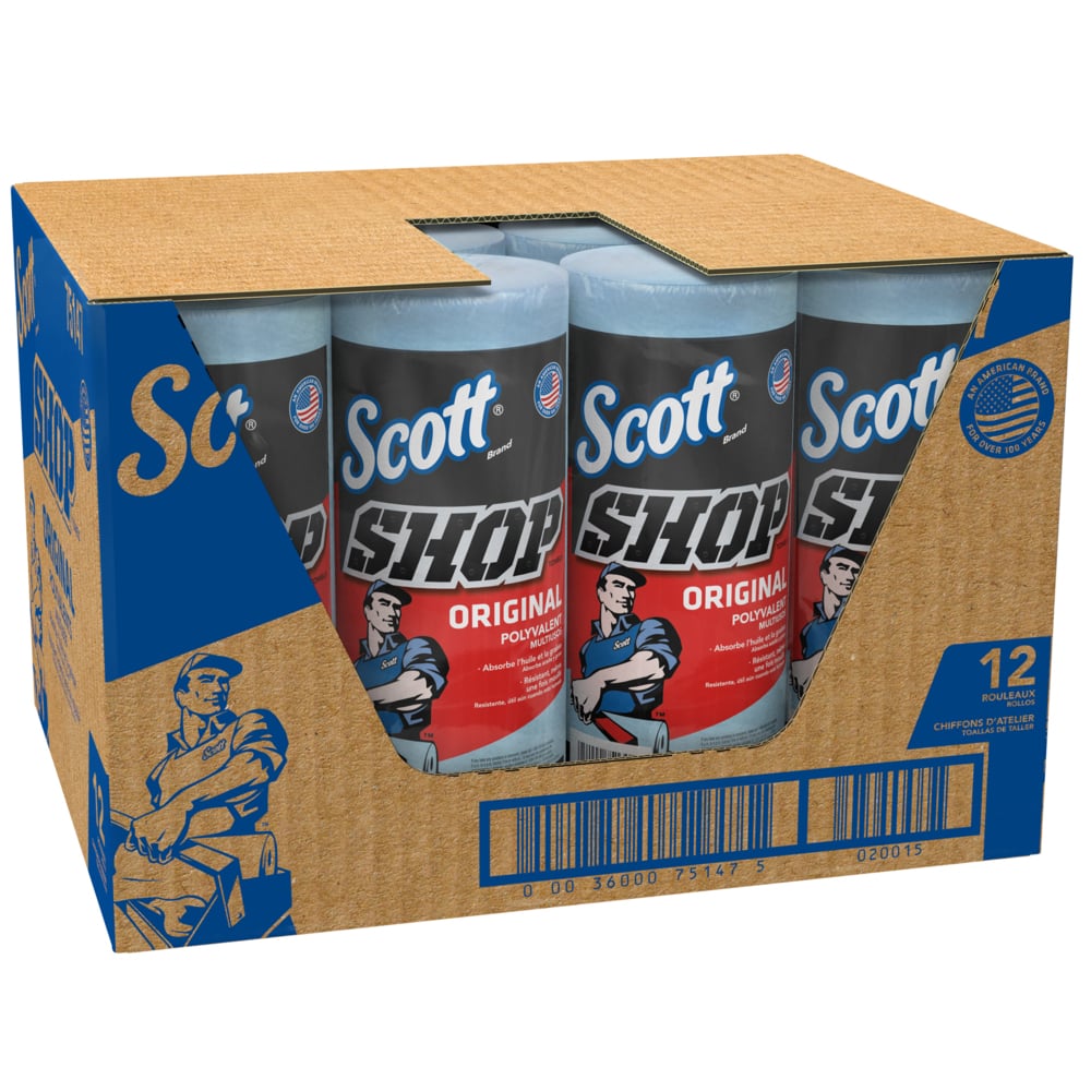 75147 SCOTT Scott Roll Hand Towels, 239 x 107 mm, 1 Ply, 660 Sheets