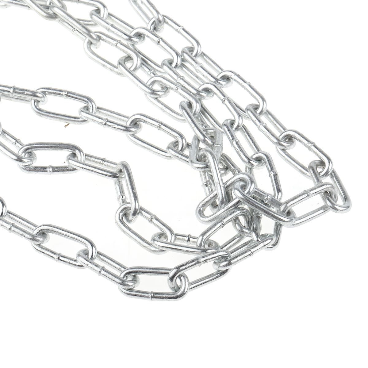 752-408 RS PRO Zinc Plated Steel Chain, 10 m Length, 14 mm Length 37 kg