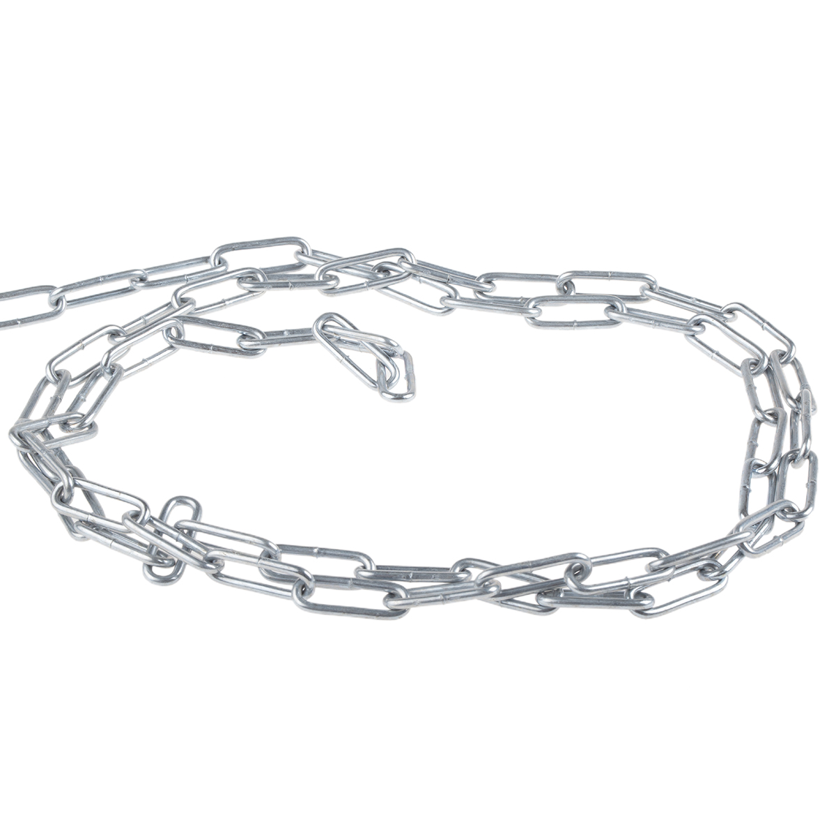 752-442 RS PRO Zinc Plated Steel Chain, 10 m Length, 26 mm Length 45 kg