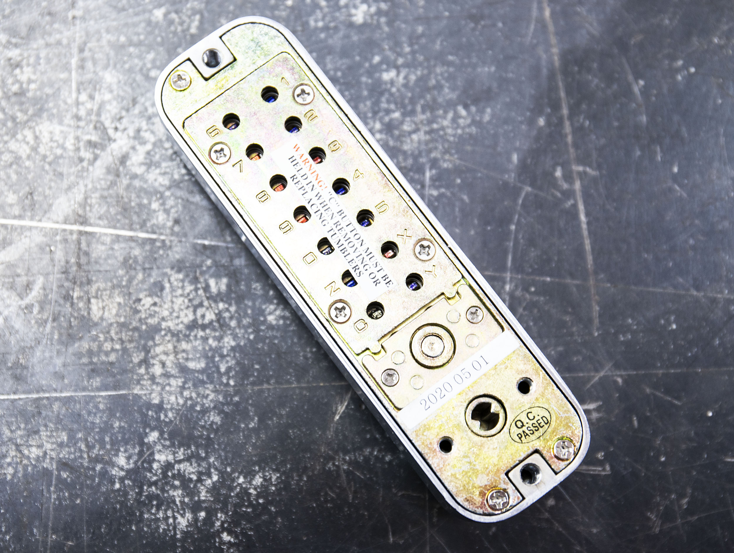 754-0912 RS PRO Metal Mechanical Steel Code Lock