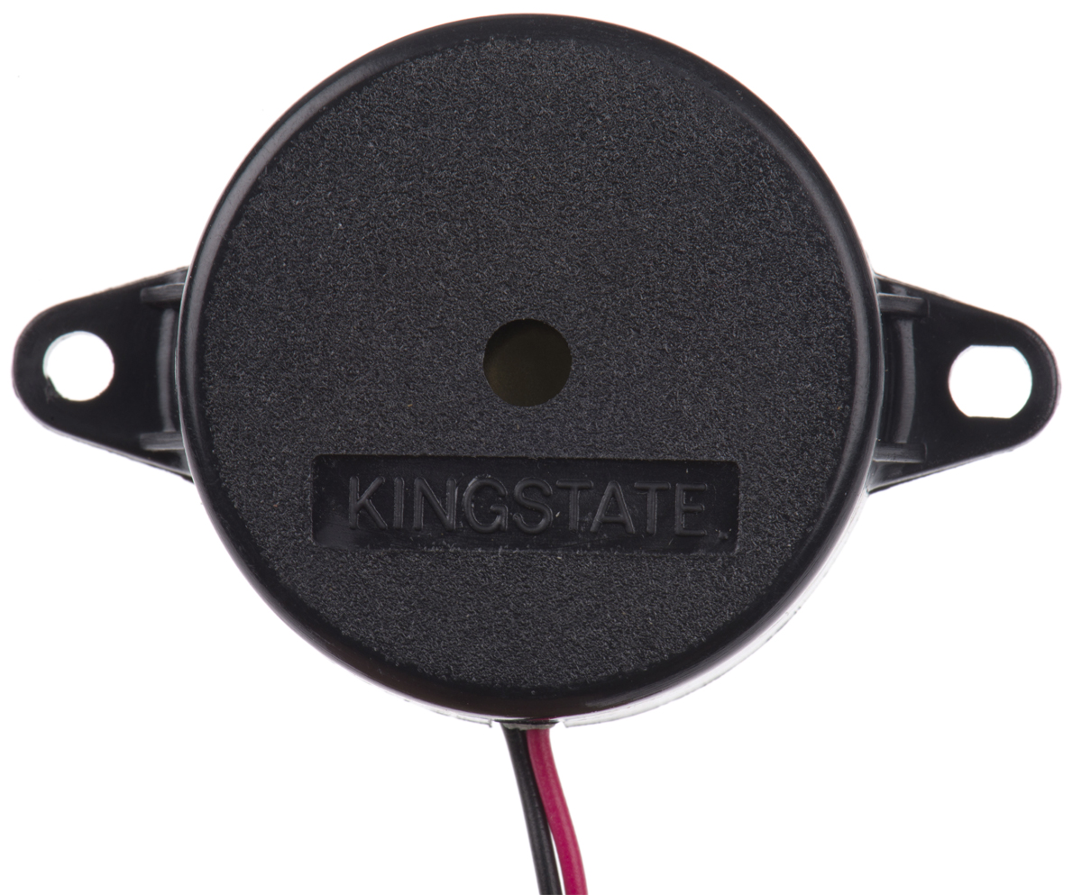 754-1993 RS PRO 85 dB Panel Mount Continuous Internal 10 mm Piezo Buzzer Component 3 V dc Min 30V dc Max