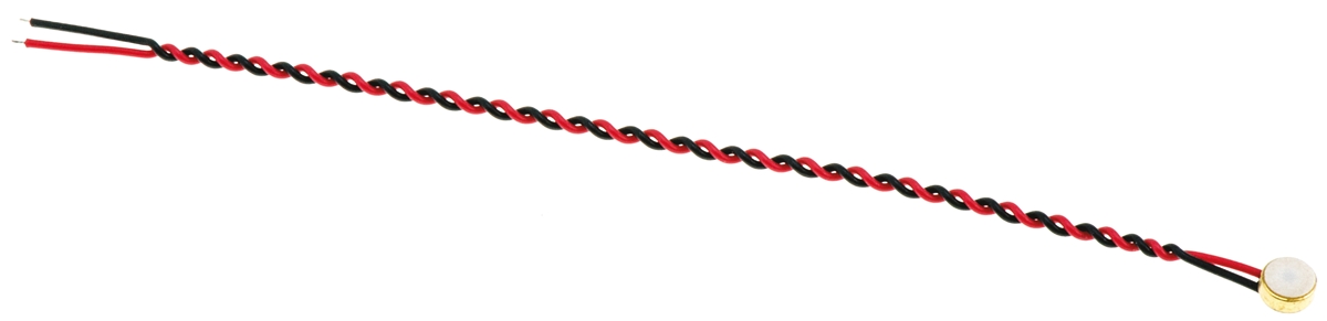 RS PRO Omni-Directional, Lead Wire 4 mm Microphone Condenser -42dB