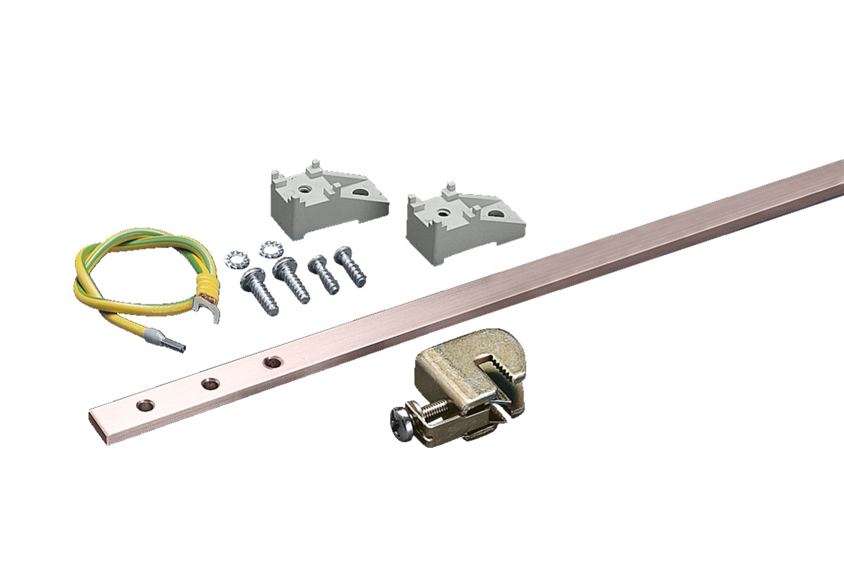 Rittal DK Series Copper Earth Rail for Use with VX IT, VX, TS 2200 mm x 1.945 m x 1.945m