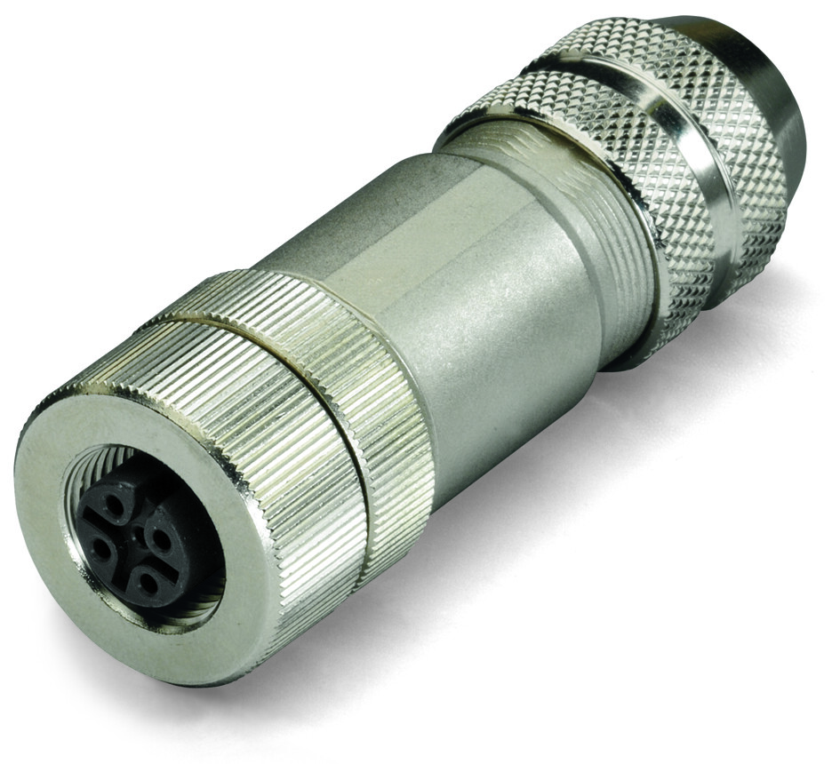 WAGO Straight Circular Connector Adapter 5 M12