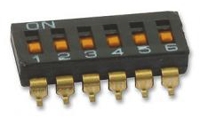 Omron 6 Way Surface Mount DIP Switch 6P