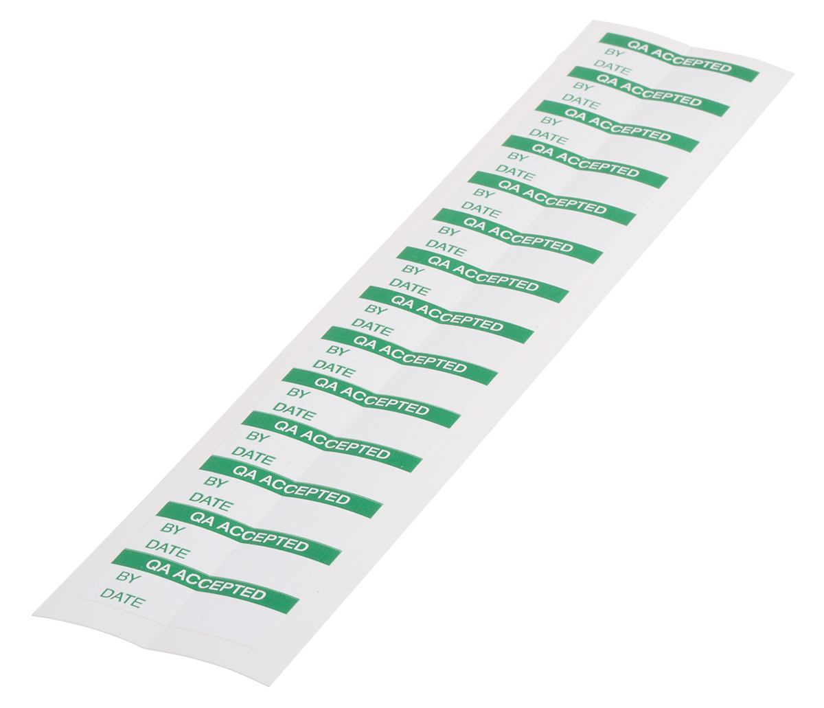 758-7961 RS PRO Adhesive Pre-Printed Adhesive Label-QA Accepted-. Quantity: 140 Per Pack