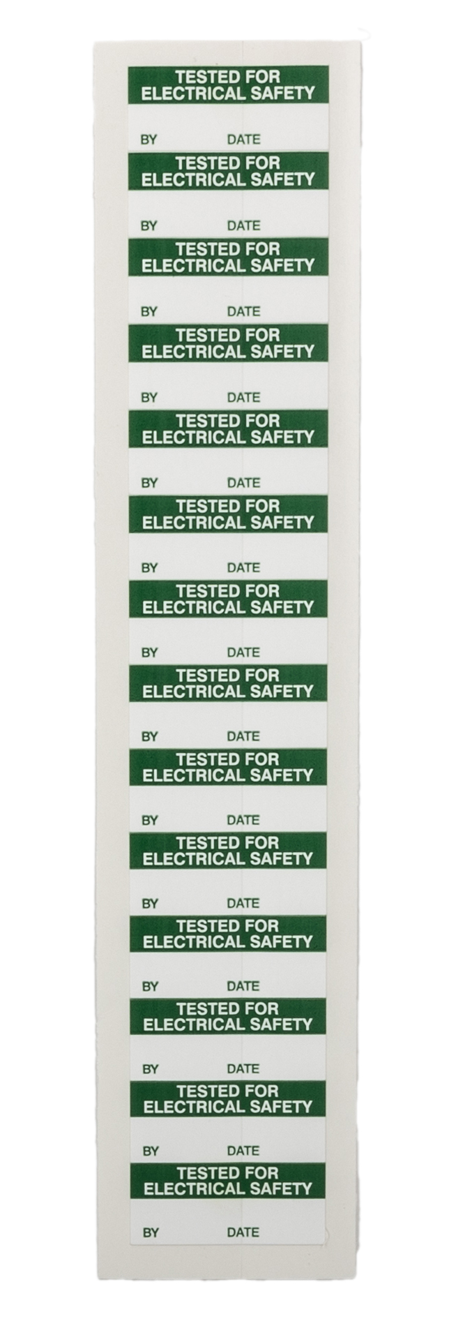 RS PRO Adhesive Pre-Printed Adhesive Label-TESTED for ELECTRICAL SAFETY-. Quantity: 140 Per Pack