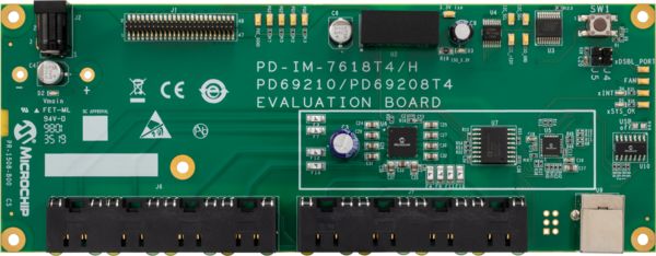 Microchip PSE AT Power Over Ethernet (POE) for PD69210, PD69208T4 for PD69208