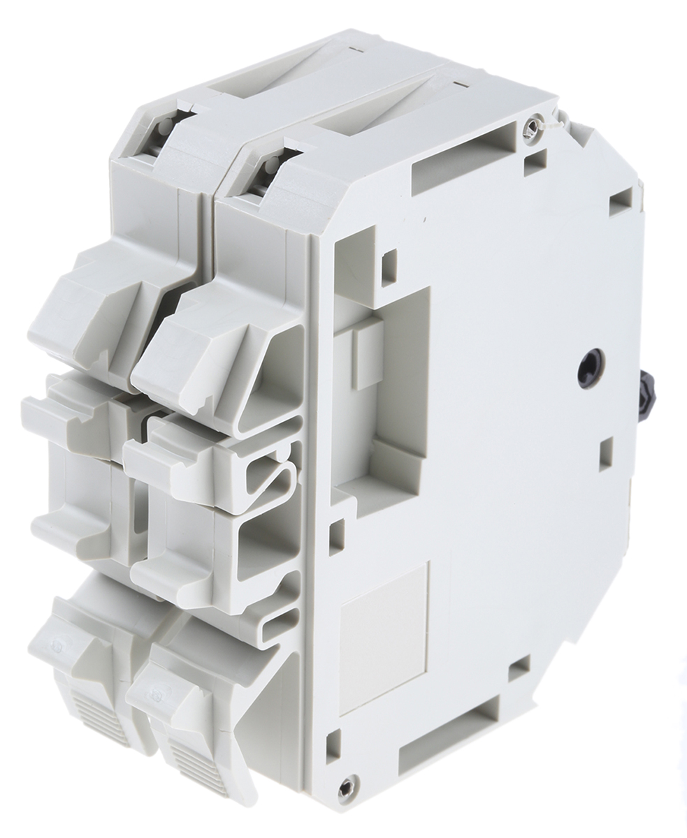 gb2db07 Schneider Electric 2A 2P Pole Thermal Magnetic Circuit Breaker, 277 V ac, 415 V ac GB2
