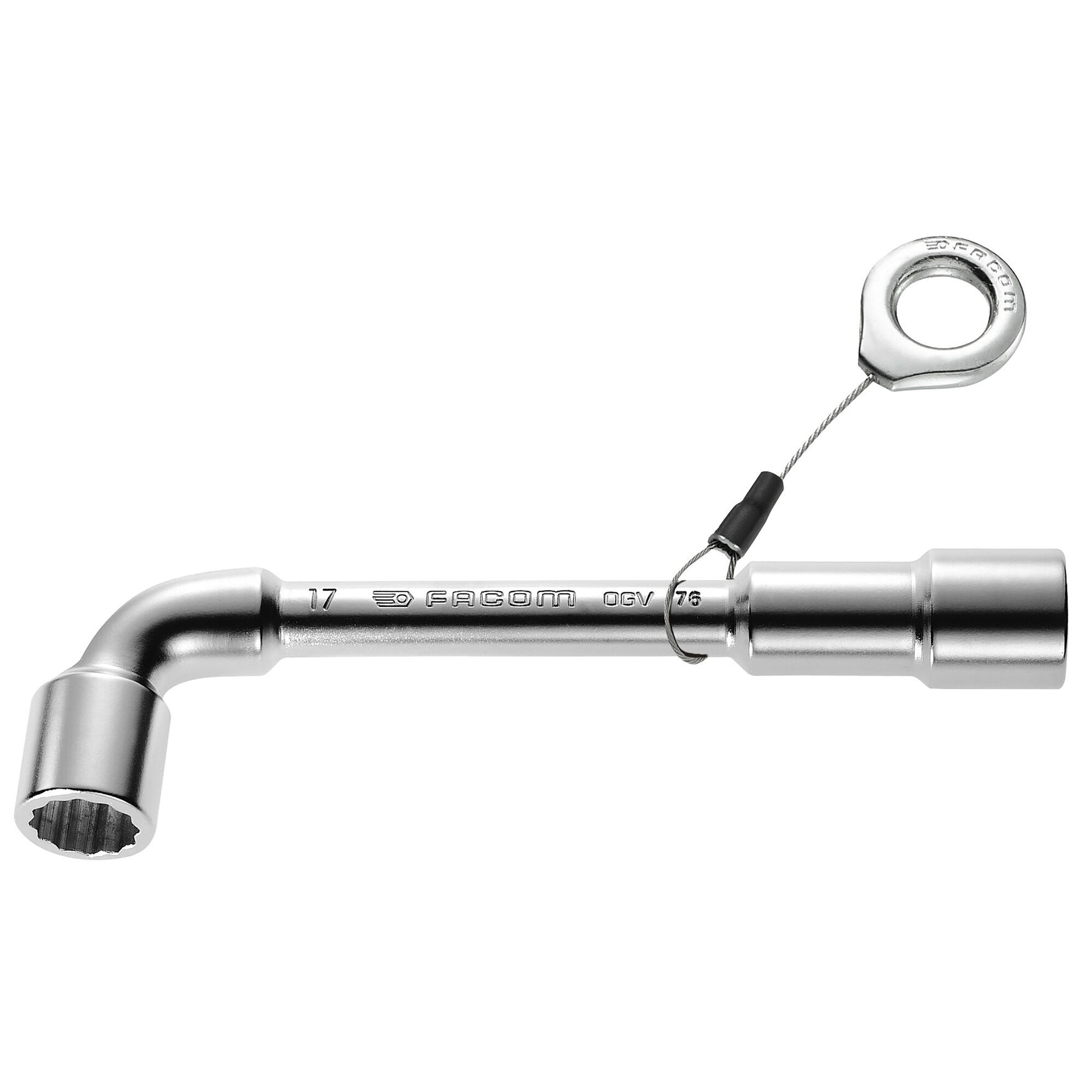 Facom 76.15SLS 15 mm Socket Wrench, 169 mm Overall