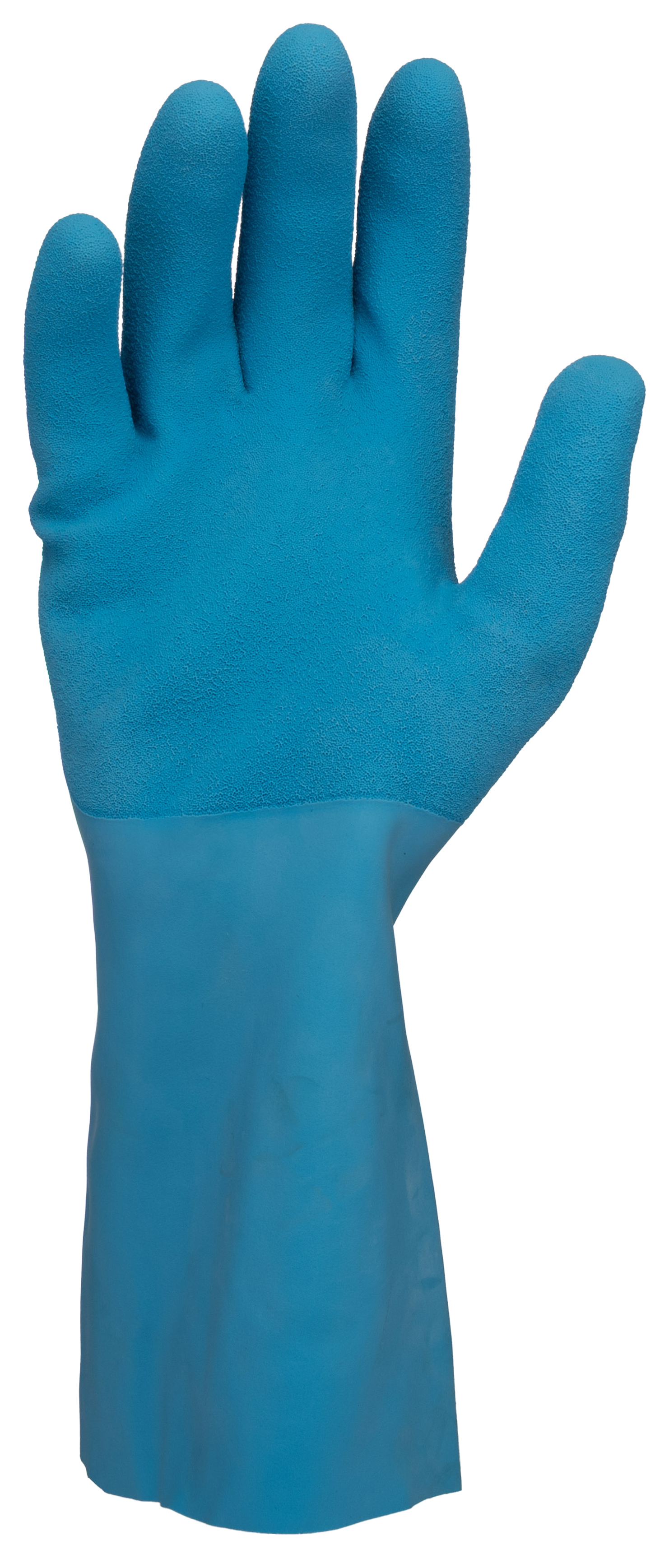 76-730-10 ATG Blue Spandex, Nylon Work Gloves 350 mm Liquid Proof