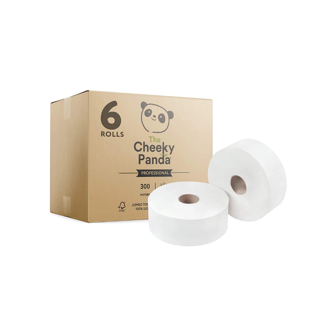 The Cheeky Panda Ltd 6 rolls of 400 Sheets Toilet Roll, 2