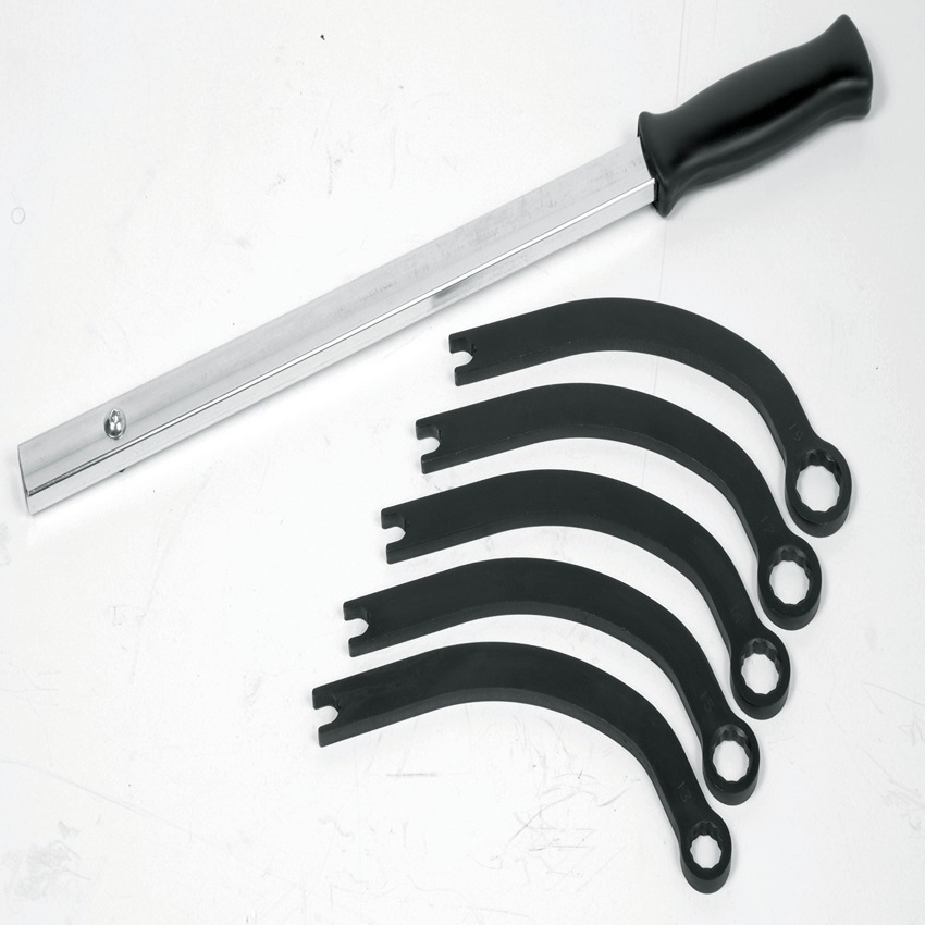SAM 99-CPA Series 5-Piece Ring Spanner Set, 13 mm, 15 mm, 16 mm, 17 mm, 19 mm, Steel
