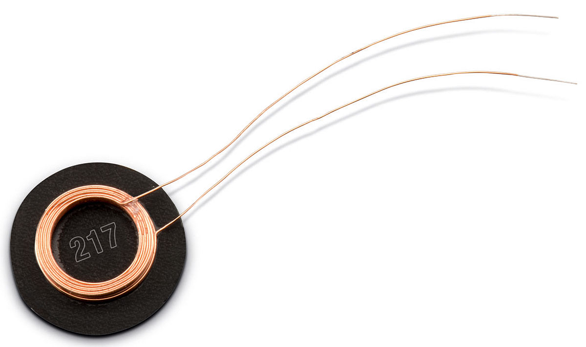 Wurth Elektronik WE-WPCC Wireless Charging Coil Receiver 400 mA, 24.2 μH, 10.3 mm dia.