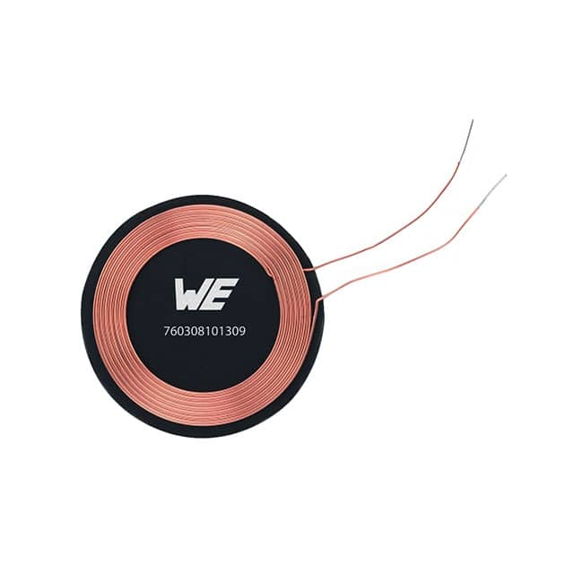 Wurth Elektronik 7603081 Wireless Charging Coil Receiver 1.5 A, 10 μH, 26 mm dia.
