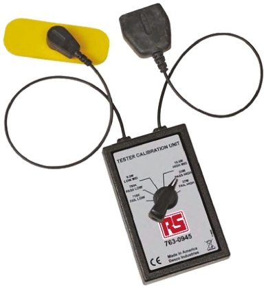 RS PRO Wrist & Foot ESD Tester, RSCAL
