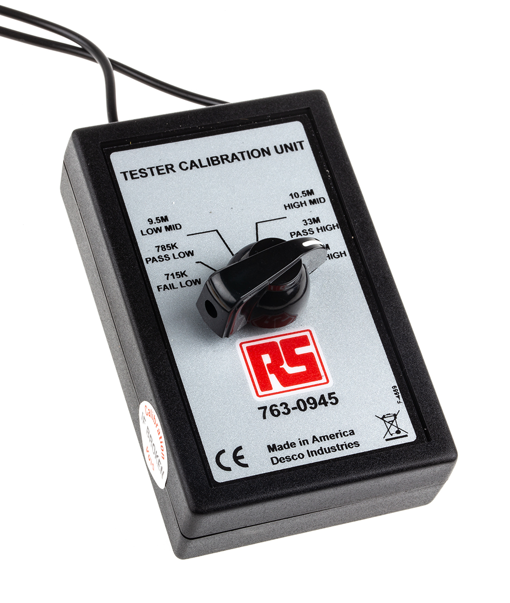 761-0711 RS PRO Wrist & Foot ESD Tester, RSCAL