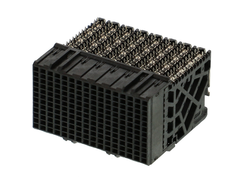 Molex, 76160 1.9 mm Pitch 4 Pair Backplane Connector, Right Angle Female, 16 Column, 12 Row, 192 Way