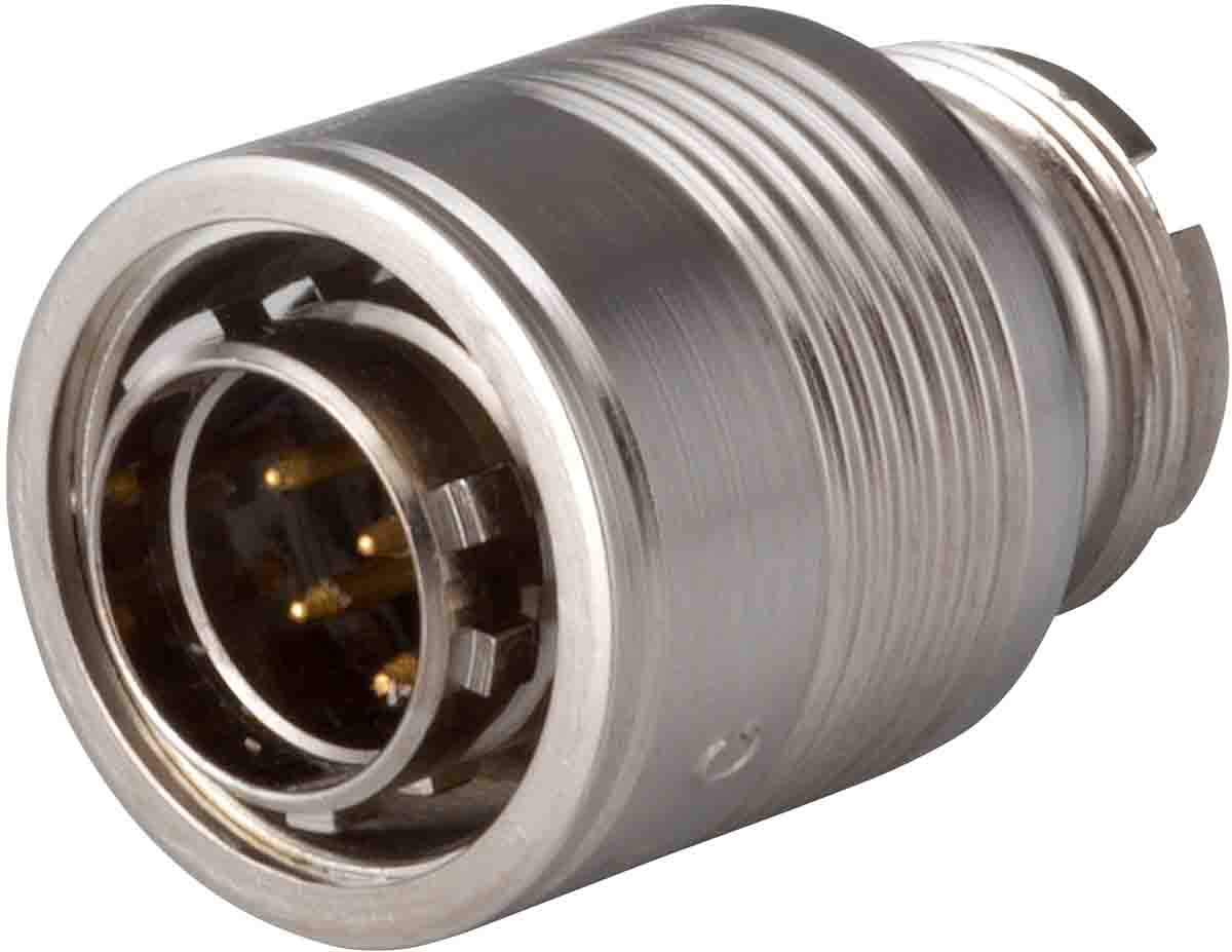 Jaeger Circular Connector, 19 Contacts, Cable, Miniature Connector, Plug, Female, IP65, 7622 Series