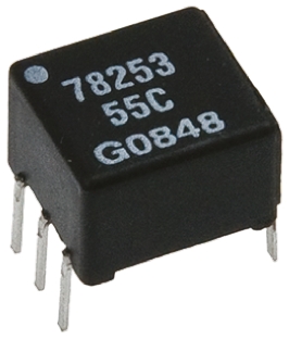 Murata Power Solutions Through Hole Pulse Transformer 1:1.33 Turns Ratio, 2 mH Prim. Inductance, 0.9Ω Prim. Resistance