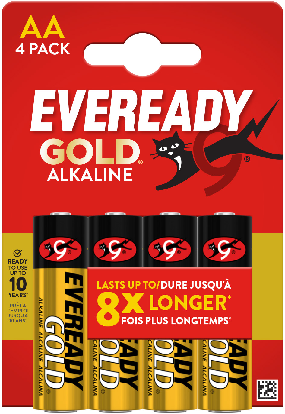 Eveready 7.6389002059e+12 Alkaline AA Battery 1.5 V