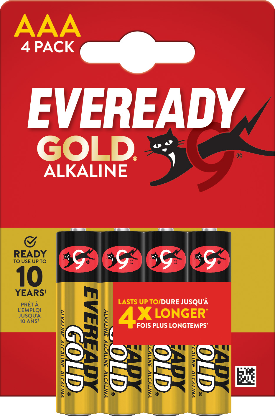 Eveready 7.6389002059e+12 Alkaline AAA Battery 1.5 V