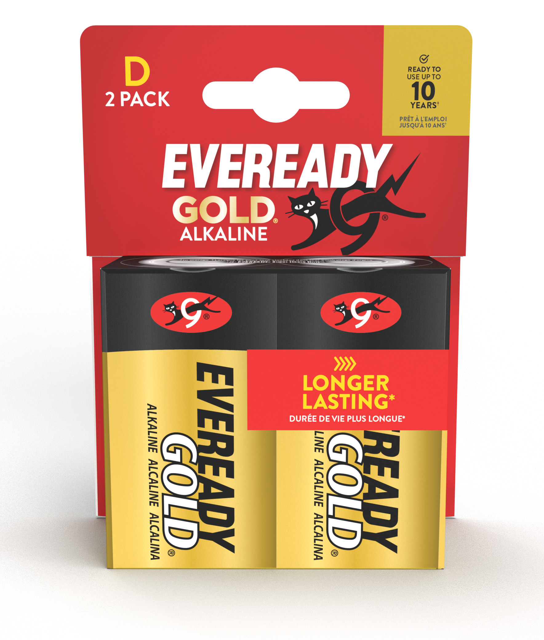Eveready A95 1.5 V Zinc Manganese Dioxide D Battery