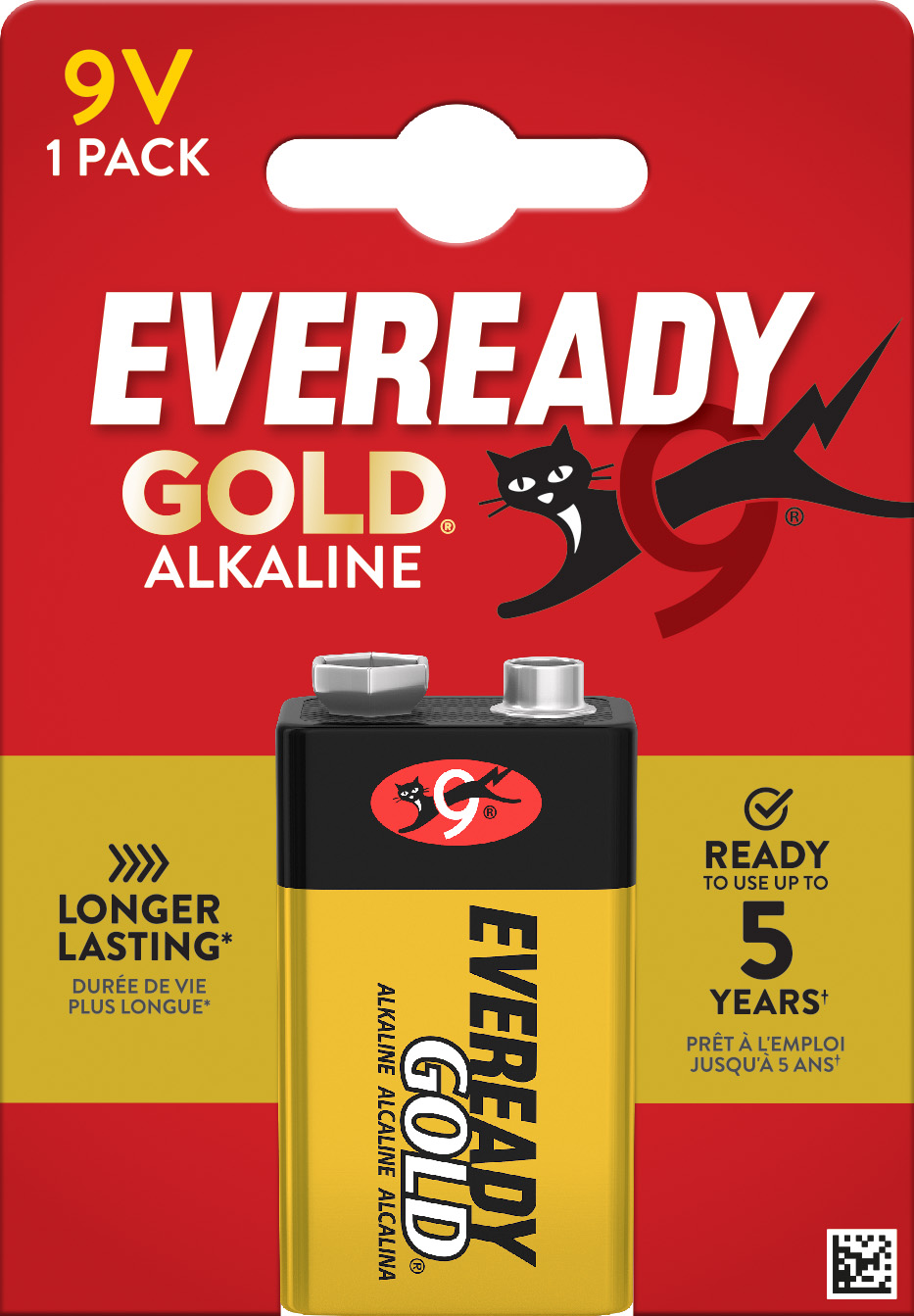 Eveready 7.638900206e+12 Alkaline 9V Battery D
