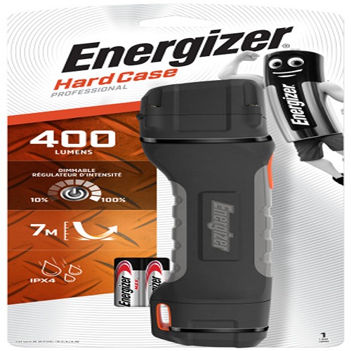 Energizer LED Torch Black 400 lm, 279 mm