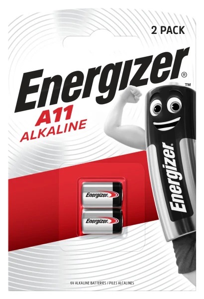 Energizer Manganese Dioxide 6 V Battery, 38 mAh, 10.7 mm