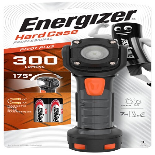 Energizer LED Torch Black, Orange 300 lm