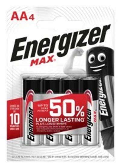 Energizer Zinc Manganese Dioxide AA Battery 1.5 V