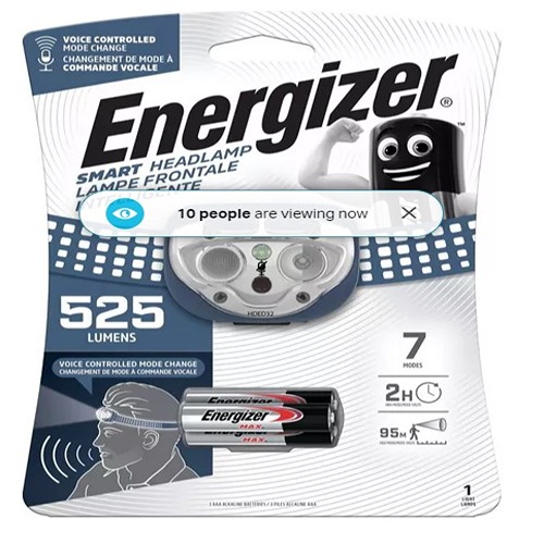 Energizer 7638900440096 LED Head Torch 525 lm