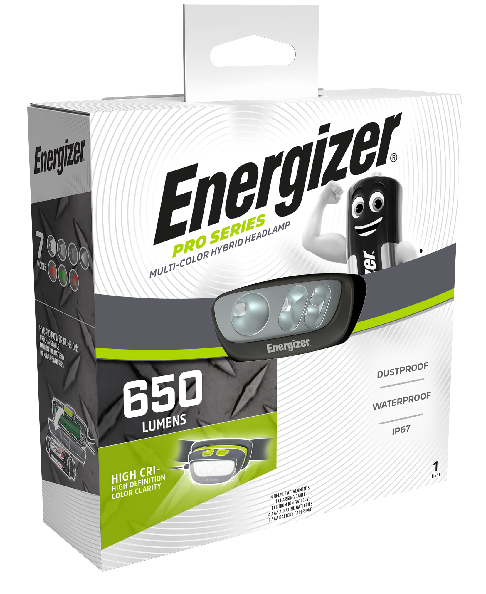 Energizer 7638900448214 LED Head Torch 650 lm 140 m