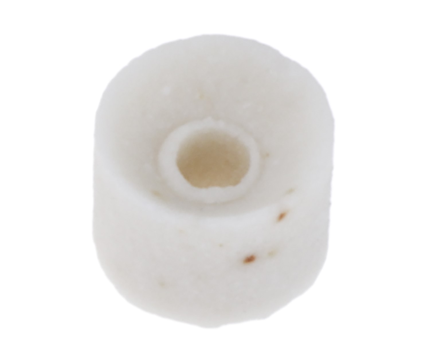 RS PRO White Ceramic Bead 1 mm Bore Size 1200 °C