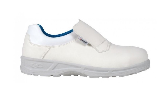 Cofra CADMO Unisex White Steel Safety Shoes, UK 9, EU 43