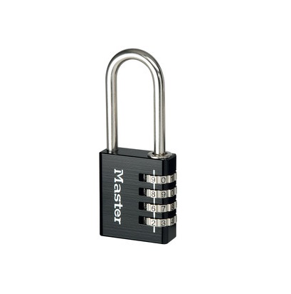 Master Lock Combination Padlock Aluminium Combination Padlock, 6 mm Shackle, 40 mm Body