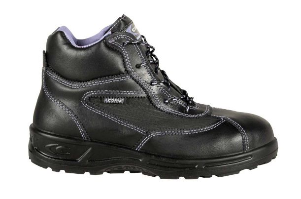 Cofra BRIGITTE S3S FO SR Women's Black Steel Safety Trainer, UK 2, EU 35