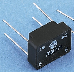 766012c Murata Power Solutions Through Hole Pulse Transformer 1:1 Turns Ratio, 492 μH Prim. Inductance, 0.8Ω Prim. Resistance