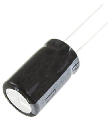 RS PRO 10μF Aluminium Electrolytic Capacitor 200V dc, Radial, Through Hole