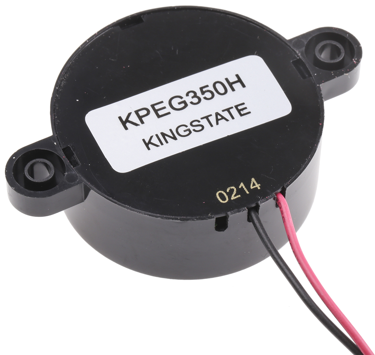 767-5358 RS PRO 95 dB Through Hole Continuous Internal 16 mm Buzzer 60 mm 8 V dc Min 18V dc Max