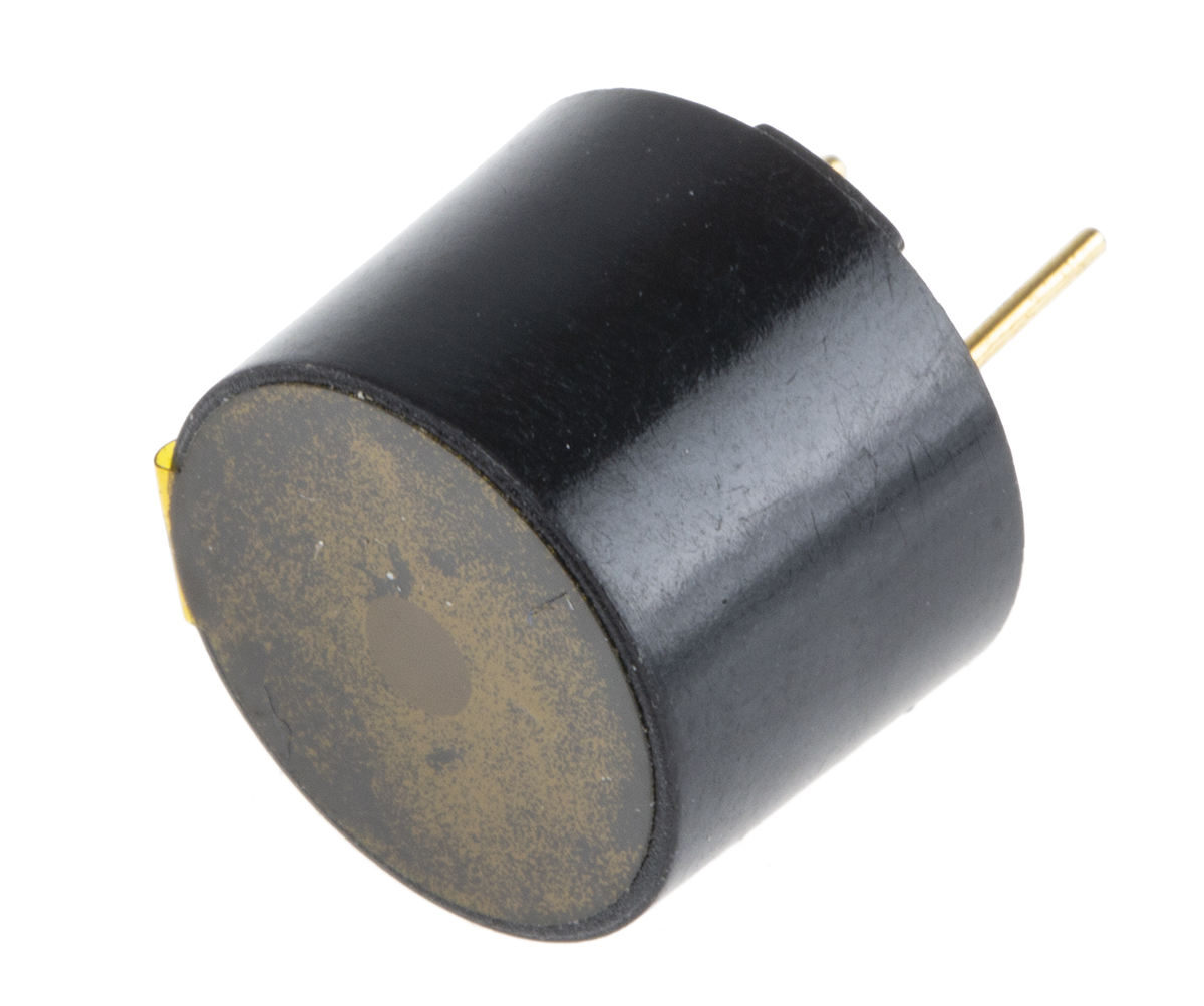 RS PRO 94 dB Through Hole Continuous External Magnetic Buzzer Component 9.5 mm 3 V ac Min 8 V ac Max